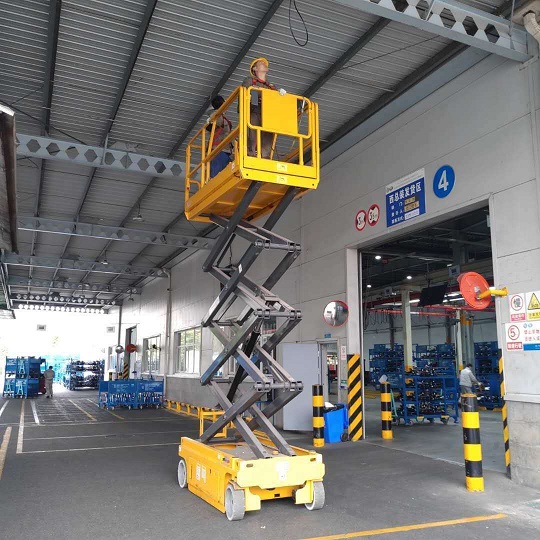 广东美的空调购买恒盛剪叉式高空作业平台