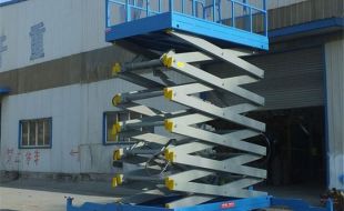 剪叉式升降平台的结构及特点